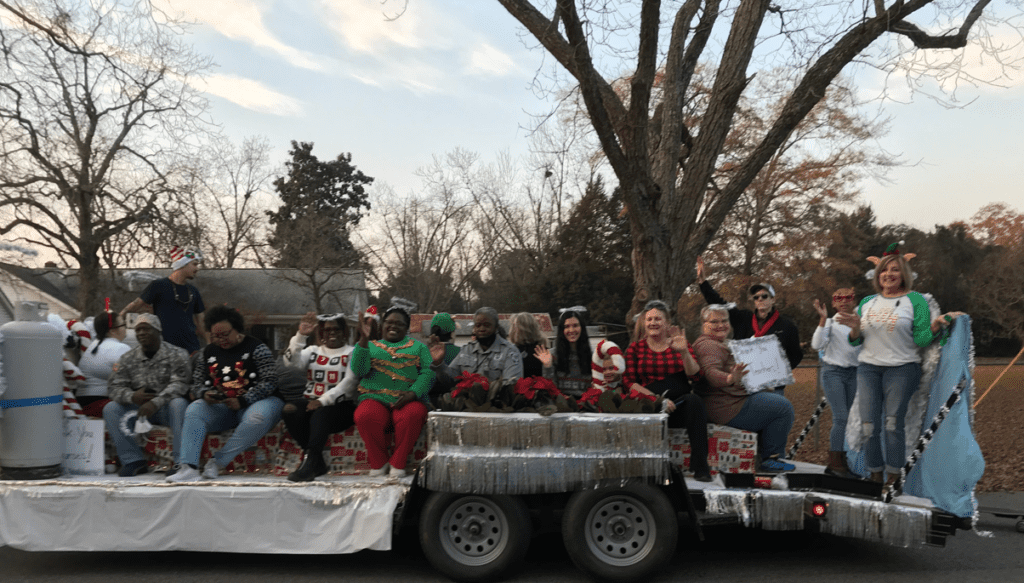 Palmetto Propane in the BatesburgLeesville Holiday Parade Palmetto