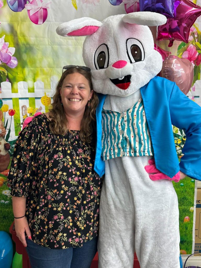 Easter Bunny Visits the Batesburg Showroom Palmetto Propane & Fuels