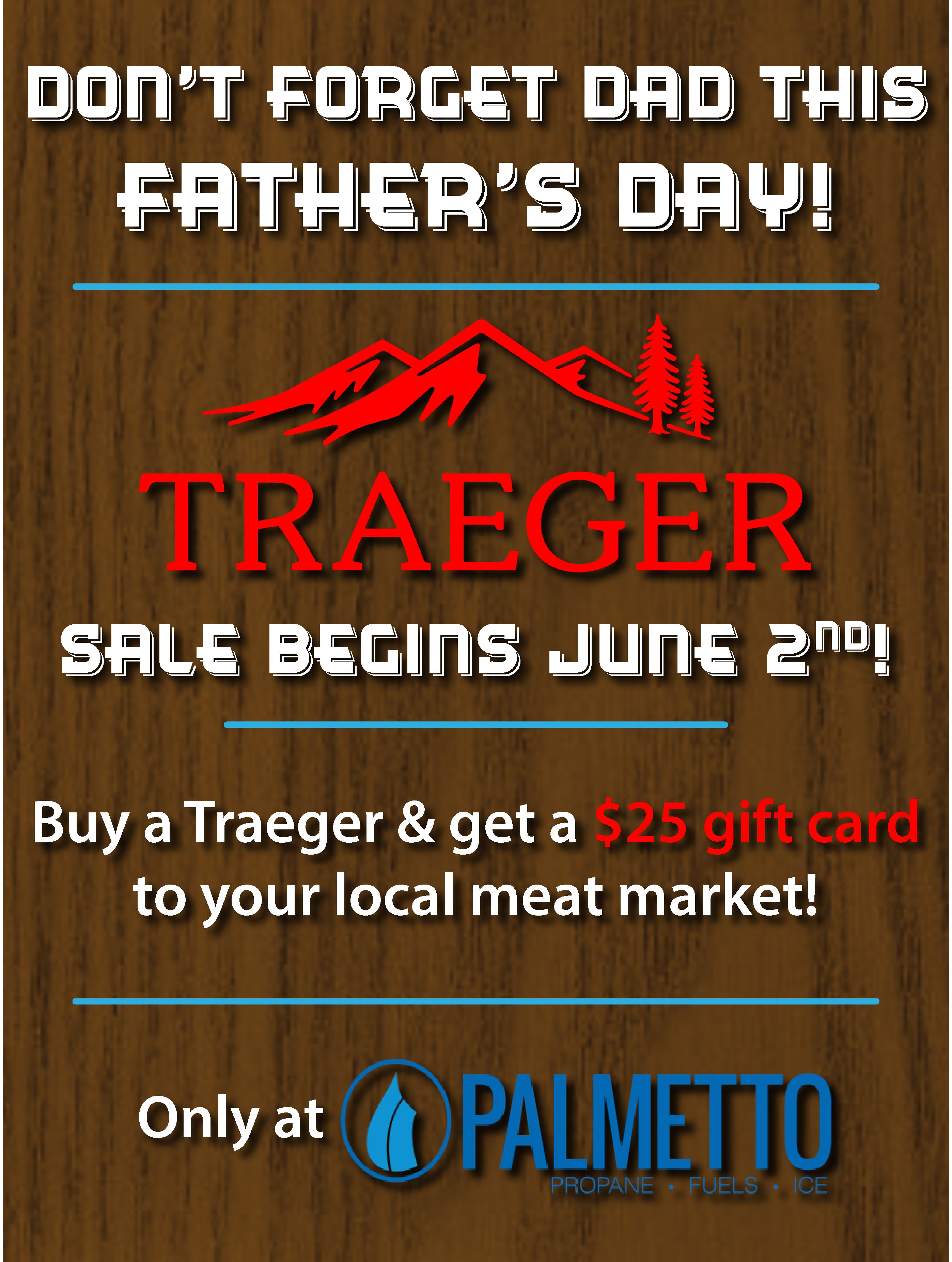 Traeger Father’s Day Sale